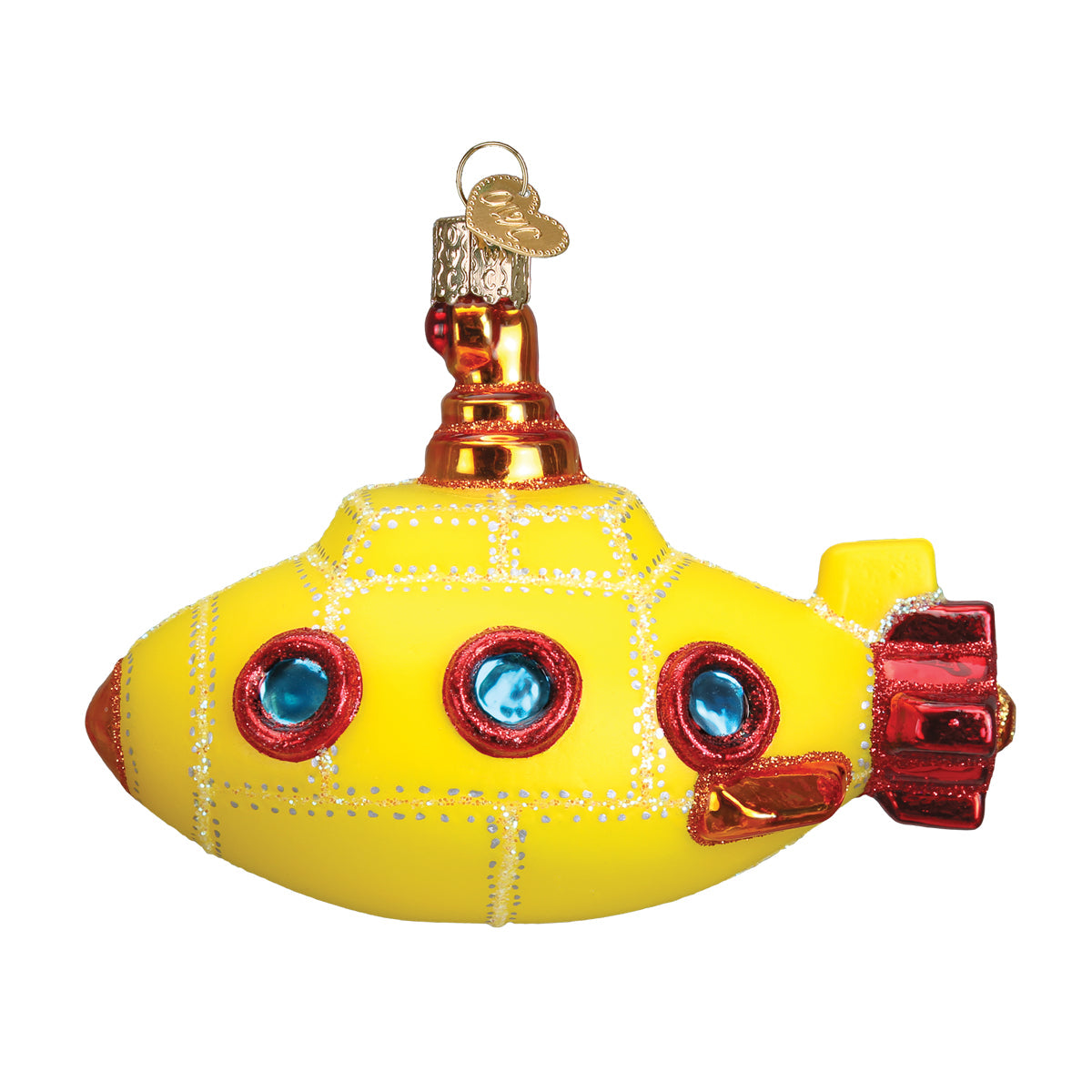 Groovy Submarine Ornament Old World Christmas