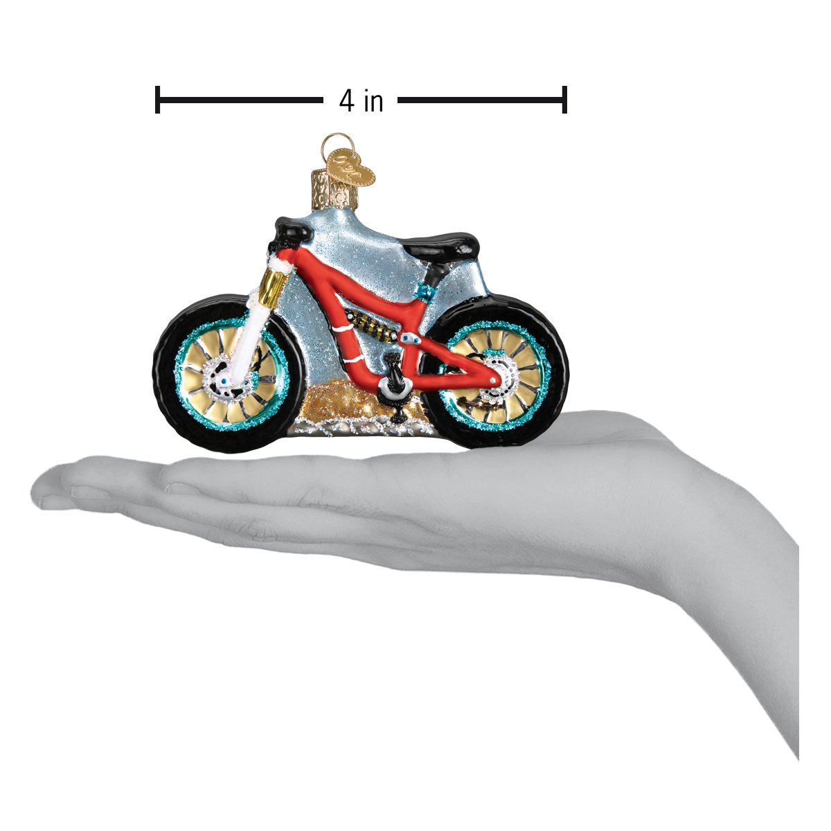 Mountain Bike Ornament Old World Christmas