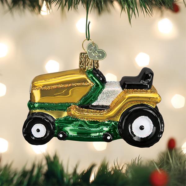 Riding Lawn Mower Old World Christmas