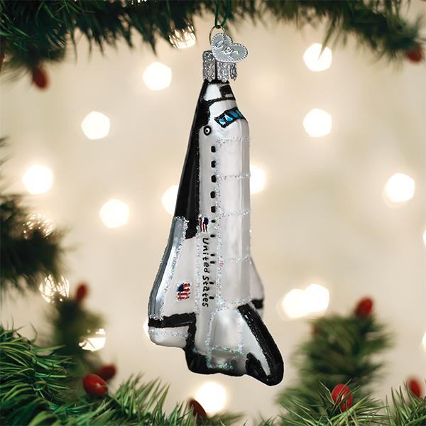 Space Shuttle Ornament Old World Christmas