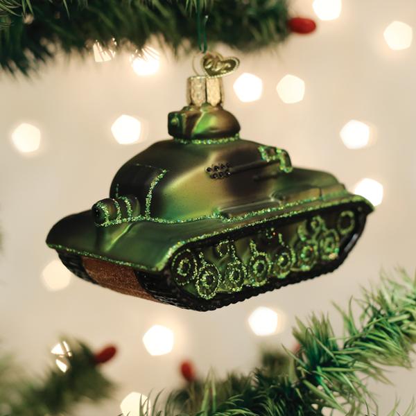 Military Tank Ornament Old World Christmas