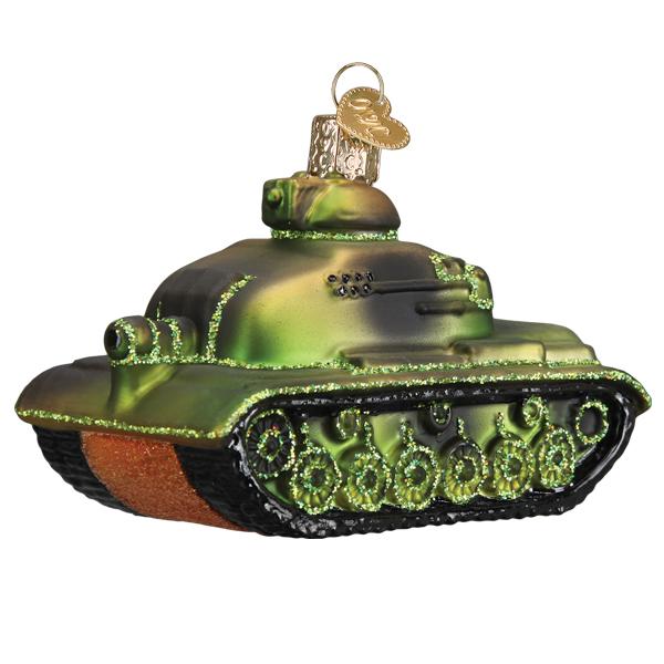 Military Tank Ornament Old World Christmas