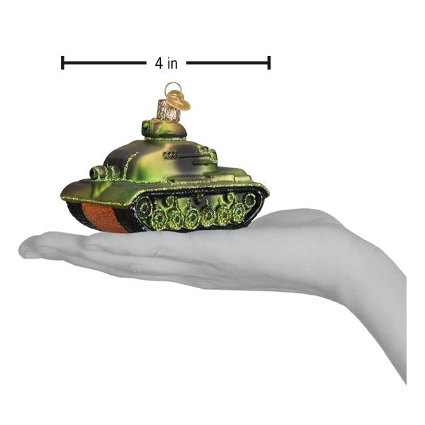 Military Tank Ornament Old World Christmas