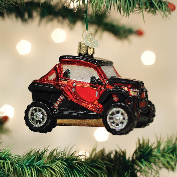 Side By Side ATV Ornament Old World Christmas