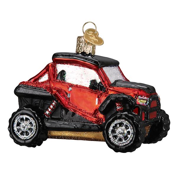 Side By Side ATV Ornament Old World Christmas