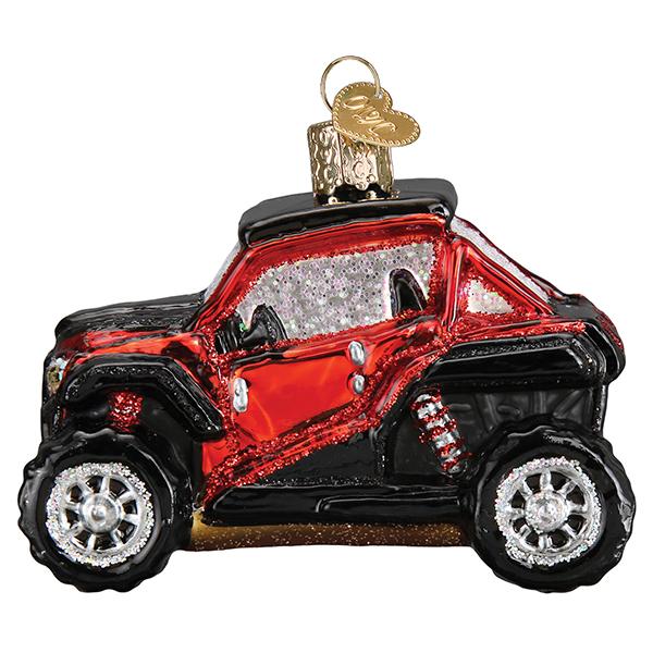 Side By Side ATV Ornament Old World Christmas