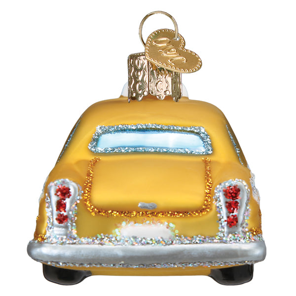 NYC Taxi Ornament Old World Christmas