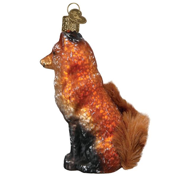 Vintage Fox Ornament Old World Christmas