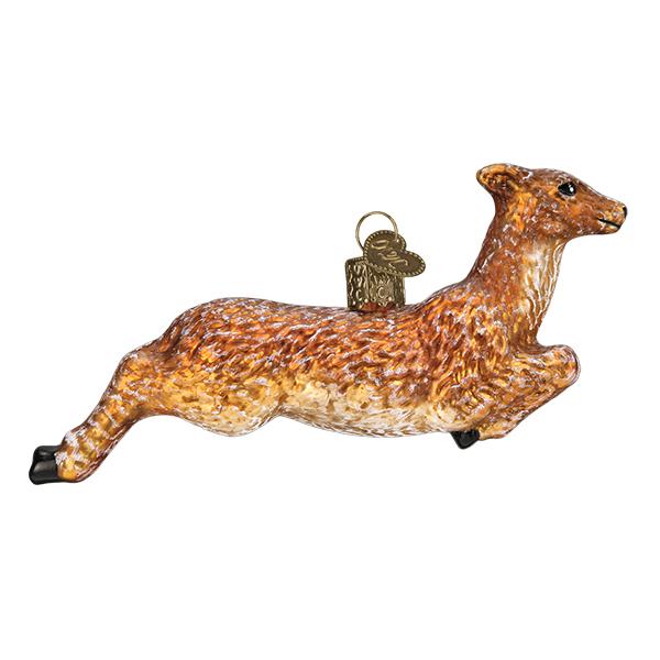 Vintage Deer Ornament Old World Christmas