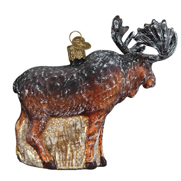 Vintage Moose Ornament Old World Christmas