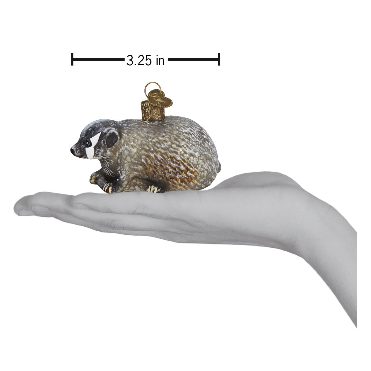 Vintage Badger Ornament Old World Christmas