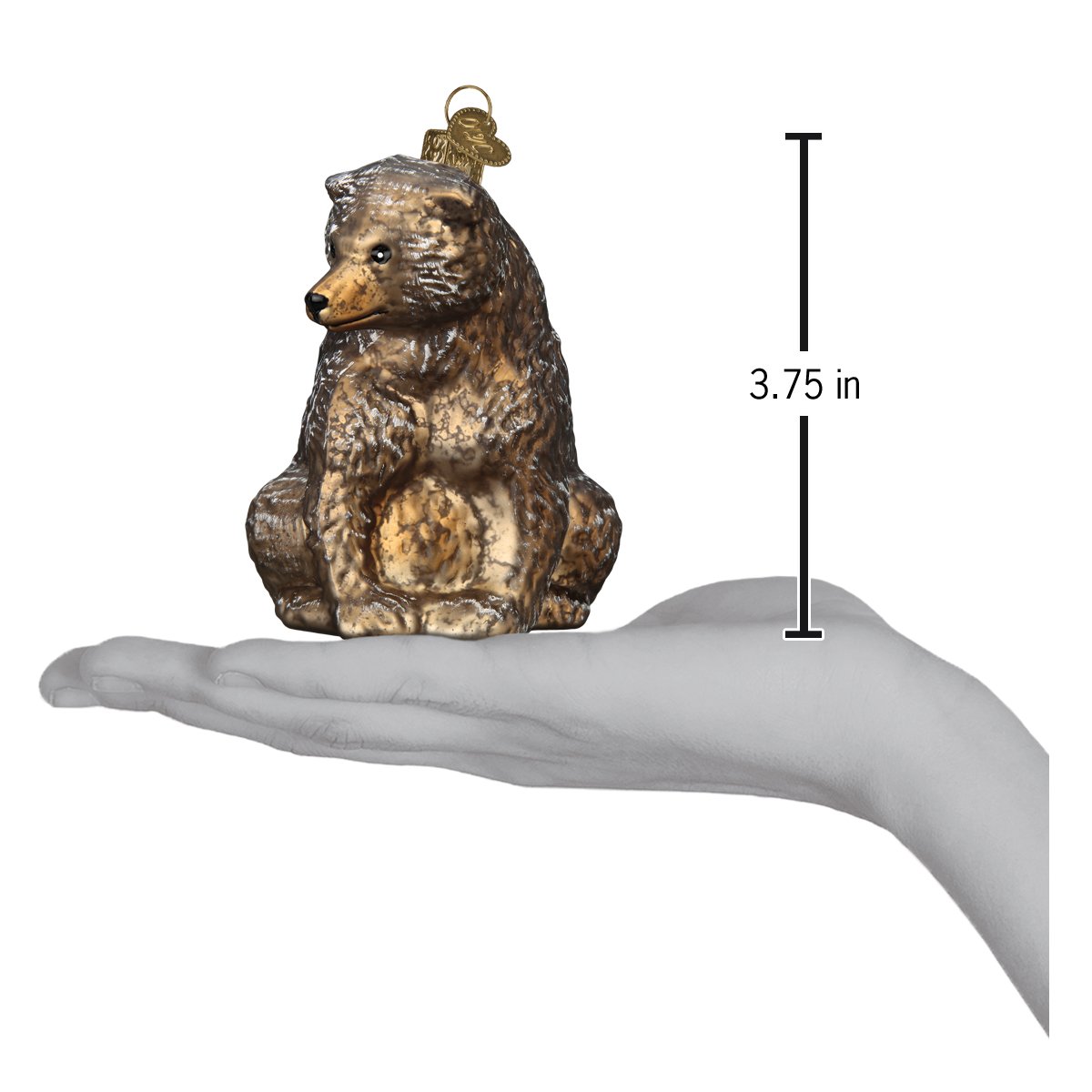 Vintage Bear Ornament Old World Christmas