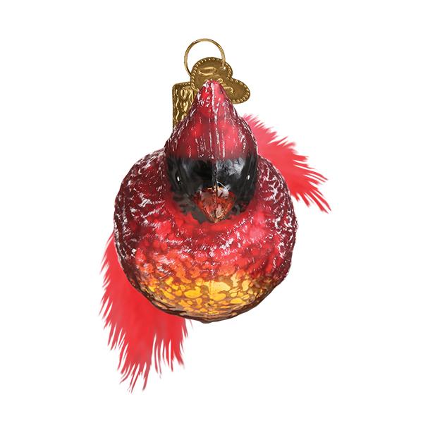 Vintage Cardinal Ornament Old World Christmas