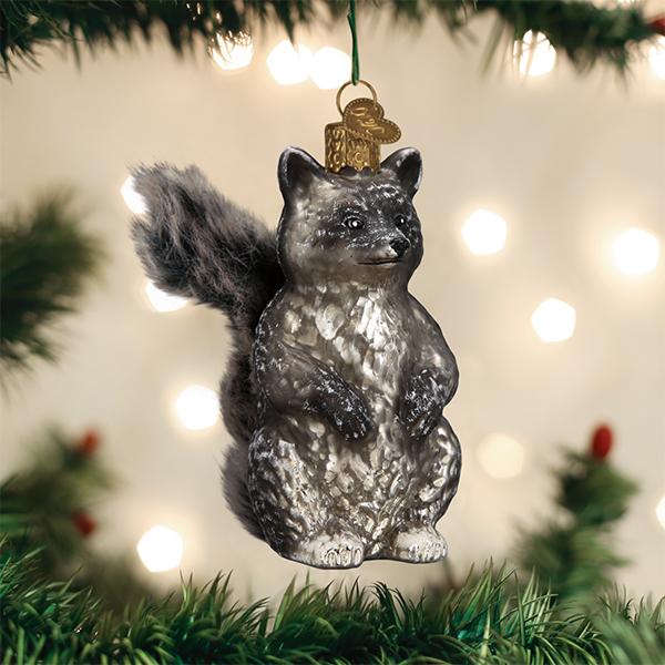 Vintage Raccoon Ornament Old World Christmas
