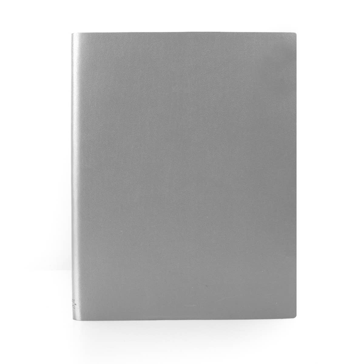 Paperthinks Recycled Leather XL 7 x 9 Inches Lined Notebooks: Black