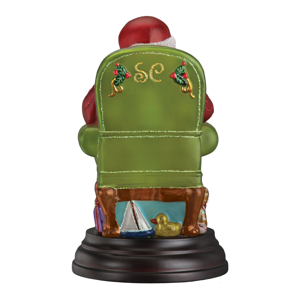 Santa Checking His List Light Old World Christmas