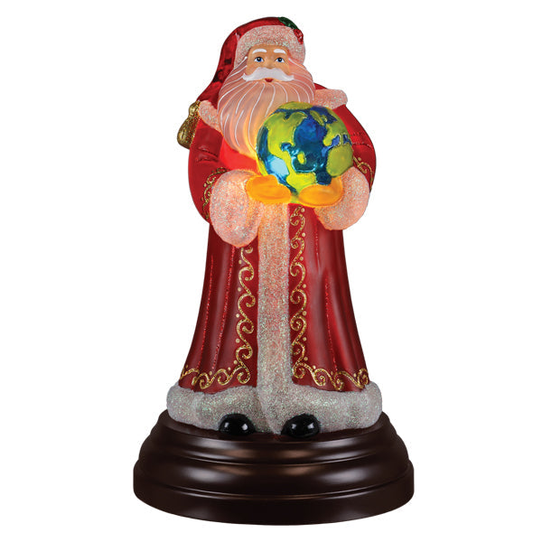World Peace Santa Light Old World Christmas