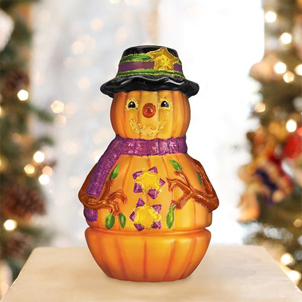 Mr. Jack O'lantern Candle Light Old World Christmas