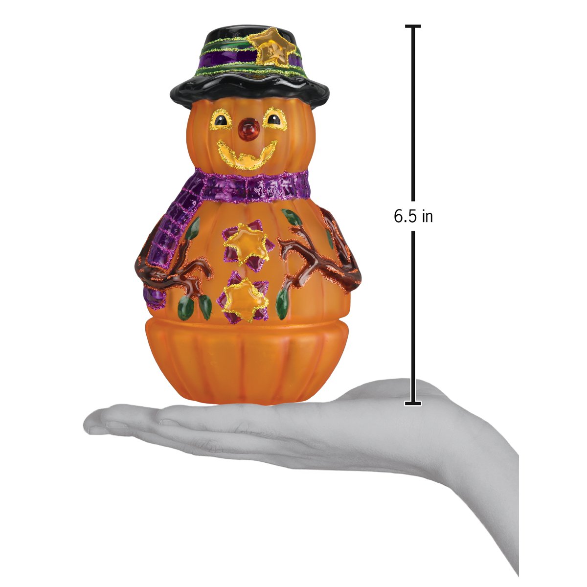 Mr. Jack O'lantern Candle Light Old World Christmas
