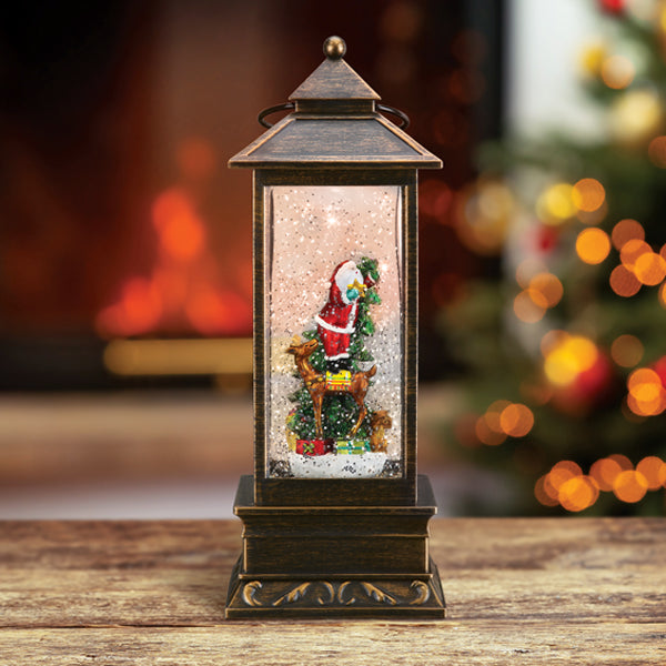 Santa Lantern Old World Christmas