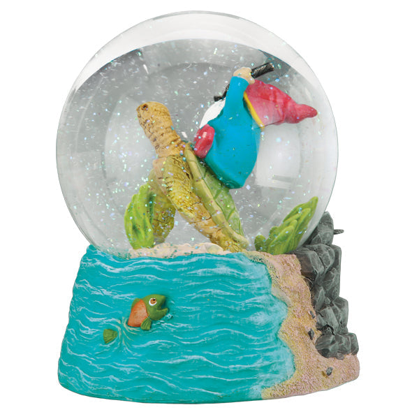 Summer Coastal Gnome Snow Globe Old World Christmas