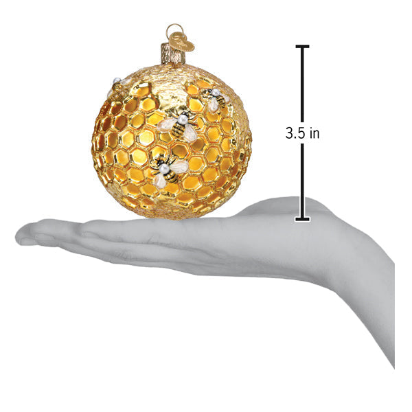 Bee Blessed Round Ornament Old World Christmas