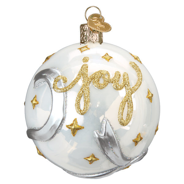 Peace & Joy Round Ornament Old World Christmas
