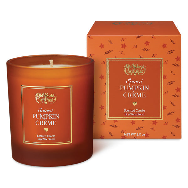 Spiced Pumpkin Creme Candle Old World Christmas