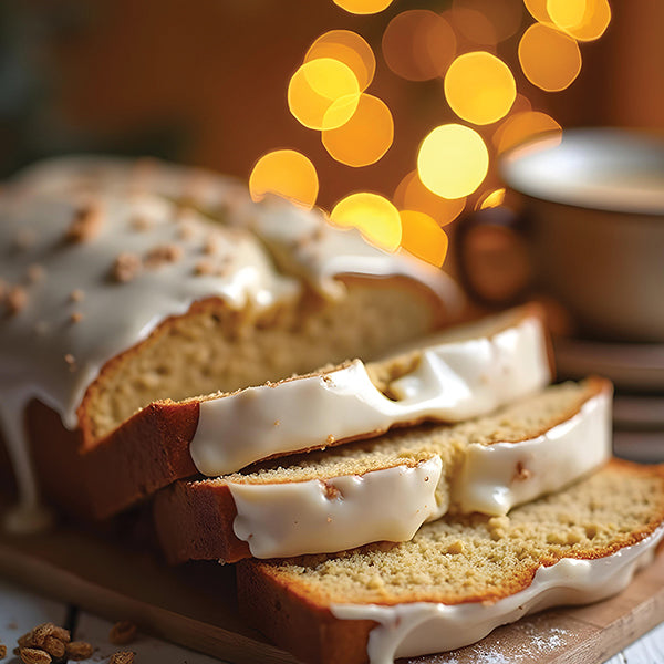 Iced Banana Bread Candle Old World Christmas