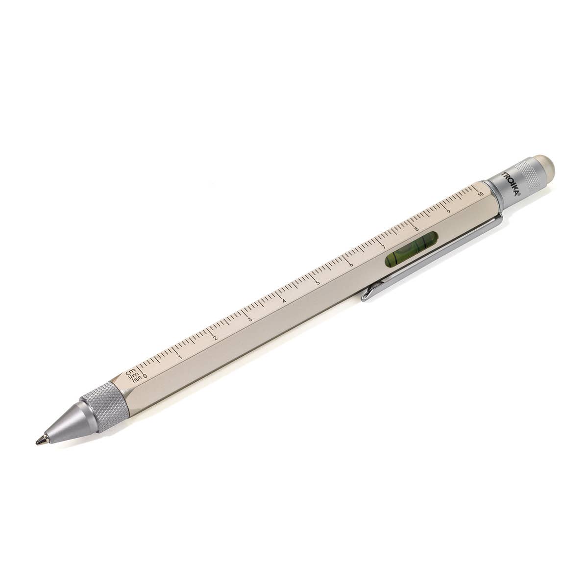 Troika Construction Ballpoint Tool Pen: Black Gold