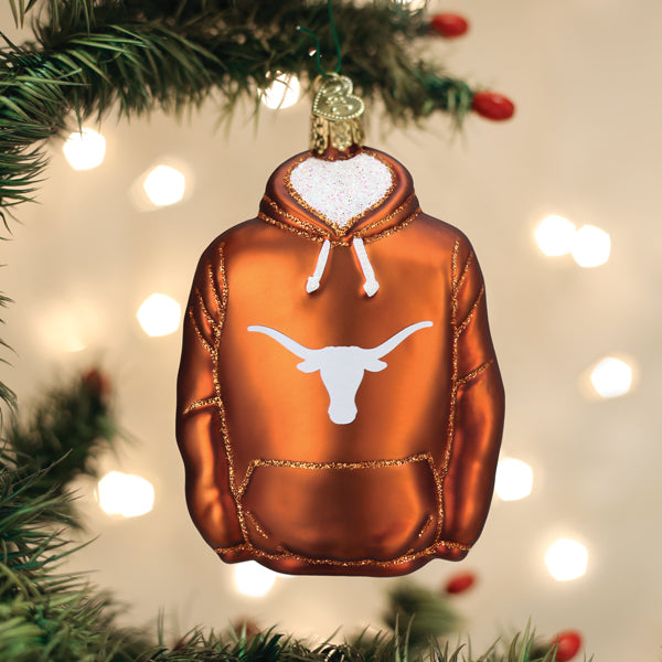 Texas Hoodie Ornament Old World Christmas
