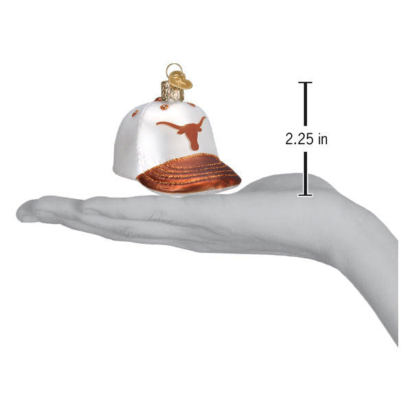 Texas Baseball Cap Ornament Old World Christmas