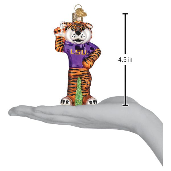 LSU Mike The Tiger Ornament Old World Christmas