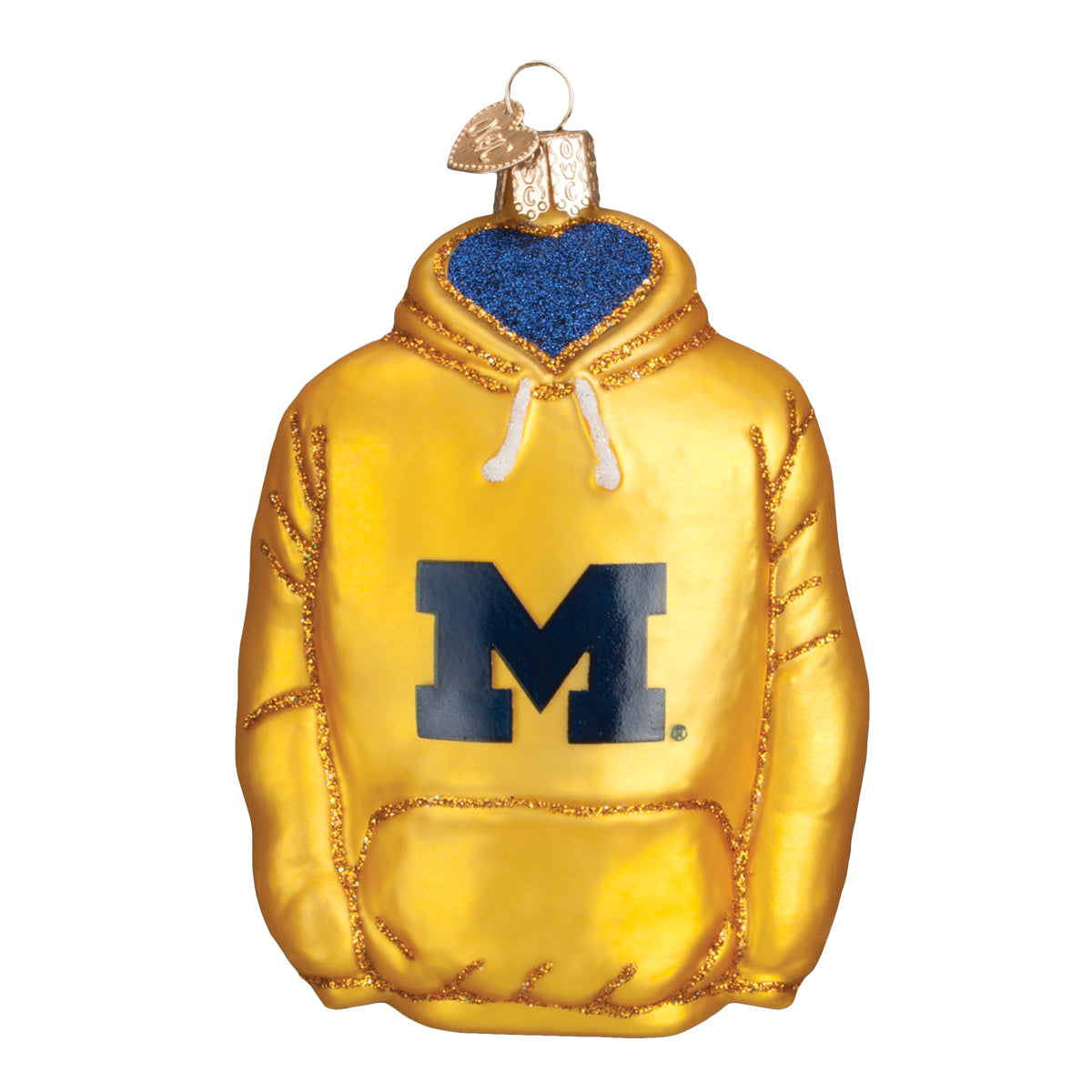 Michigan Hoodie Ornament Old World Christmas