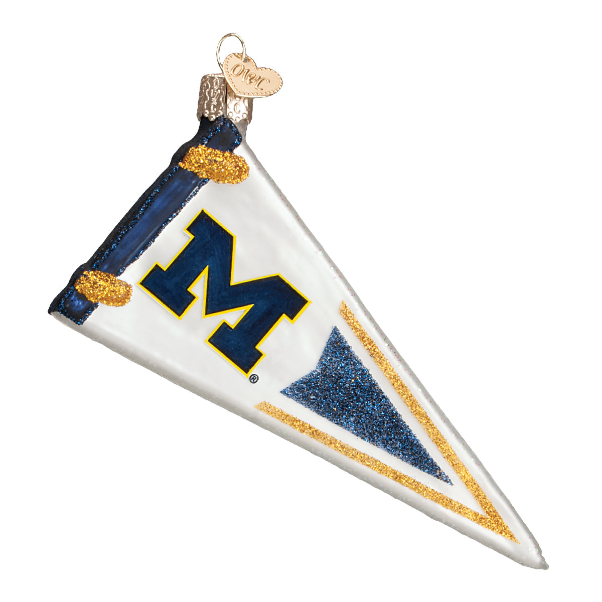 Michigan Pennant Ornament Old World Christmas