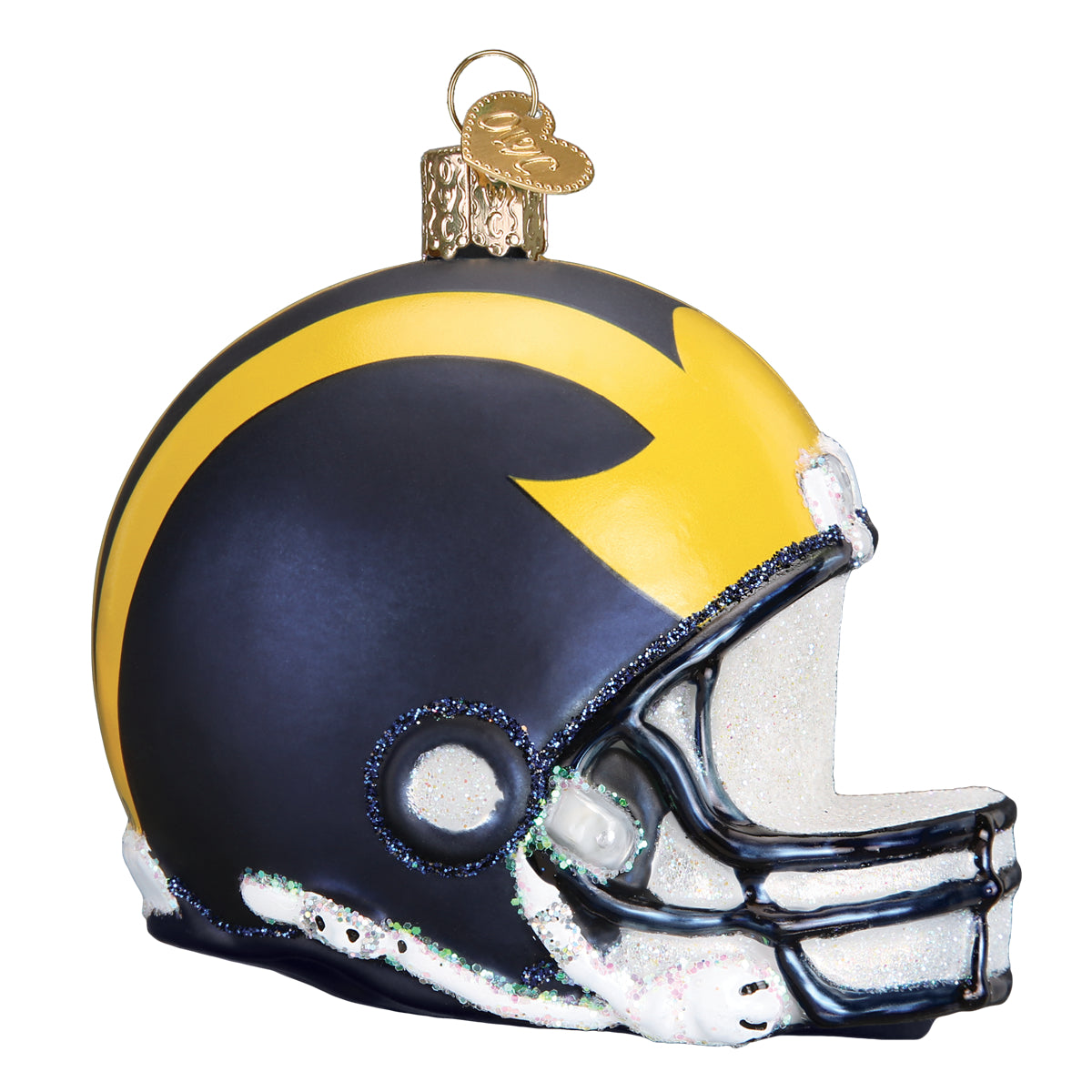 Michigan Helmet Ornament Old World Christmas