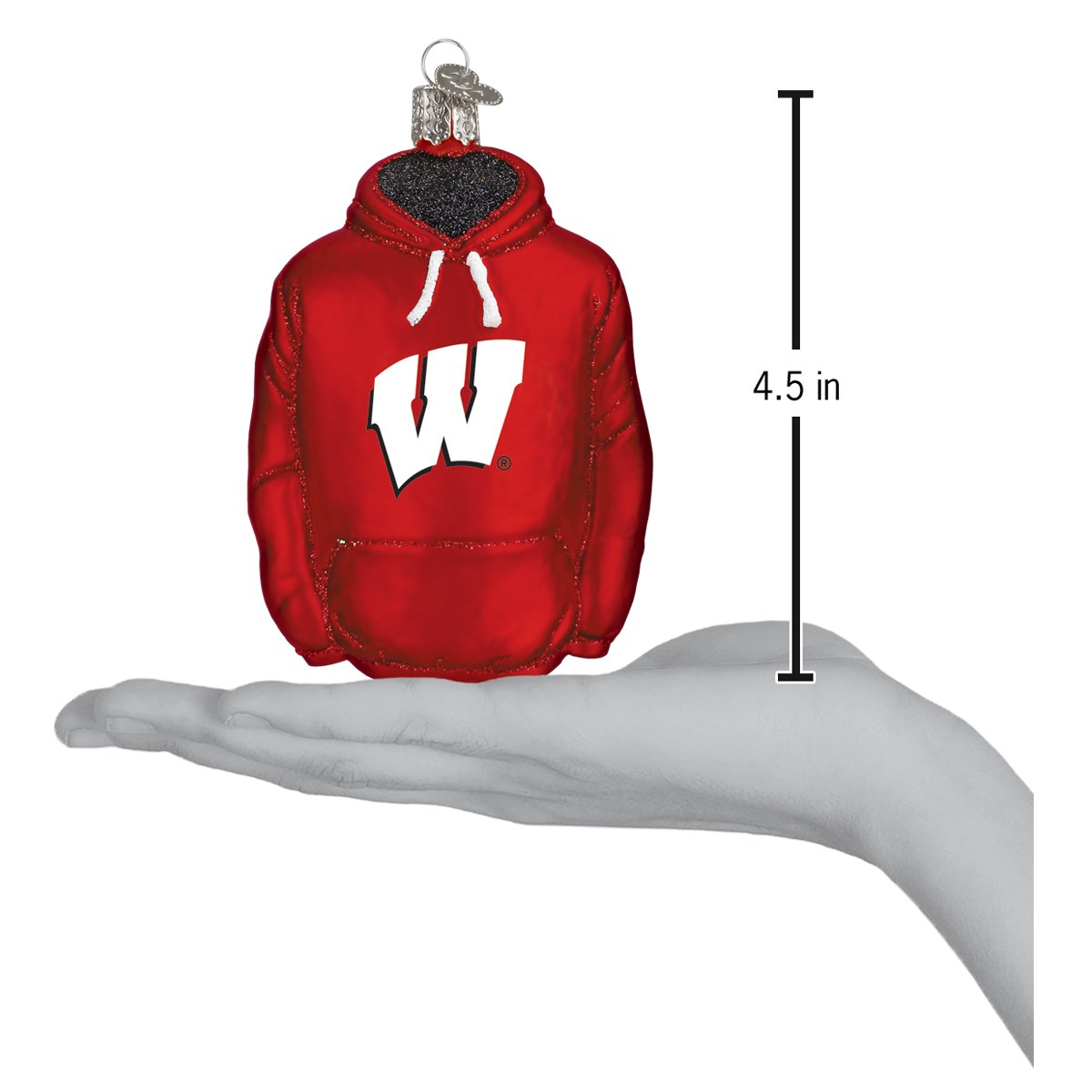 Wisconsin Hoodie Ornament Old World Christmas
