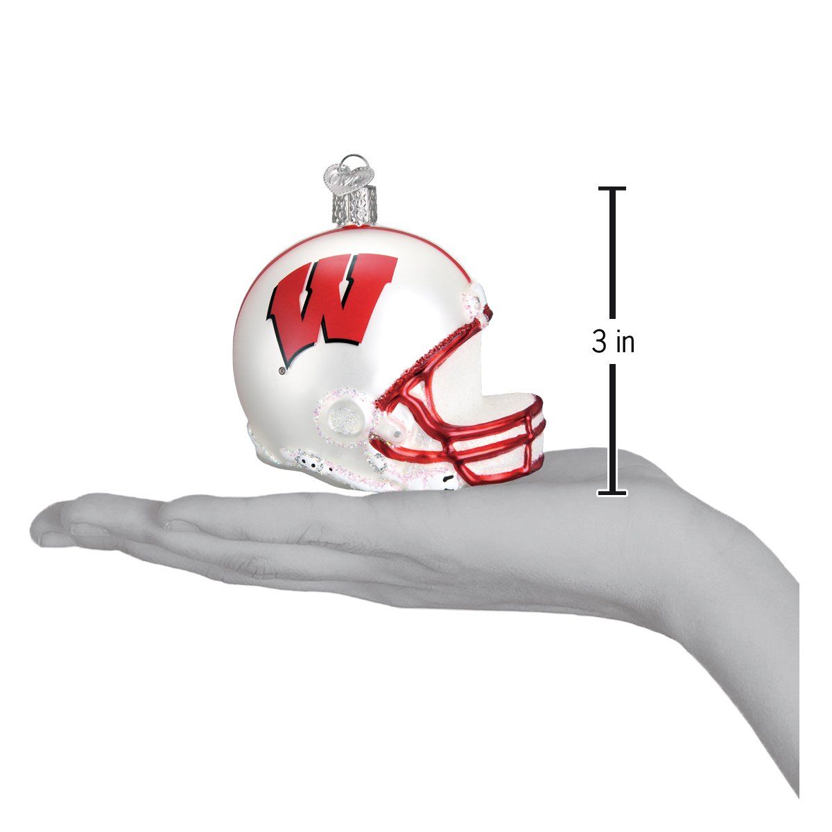 Wisconsin Helmet Ornament Old World Christmas