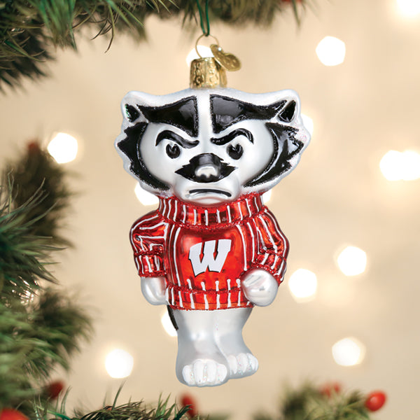Wisconsin Bucky Ornament Old World Christmas