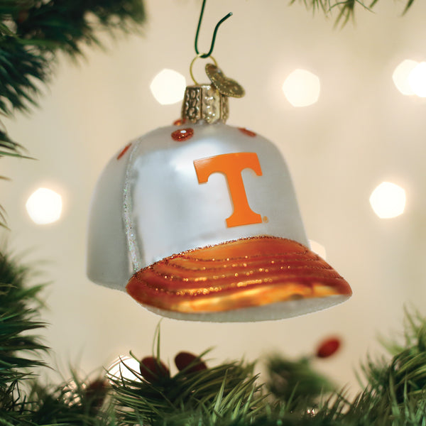 Tennessee Baseball Cap Ornament Old World Christmas