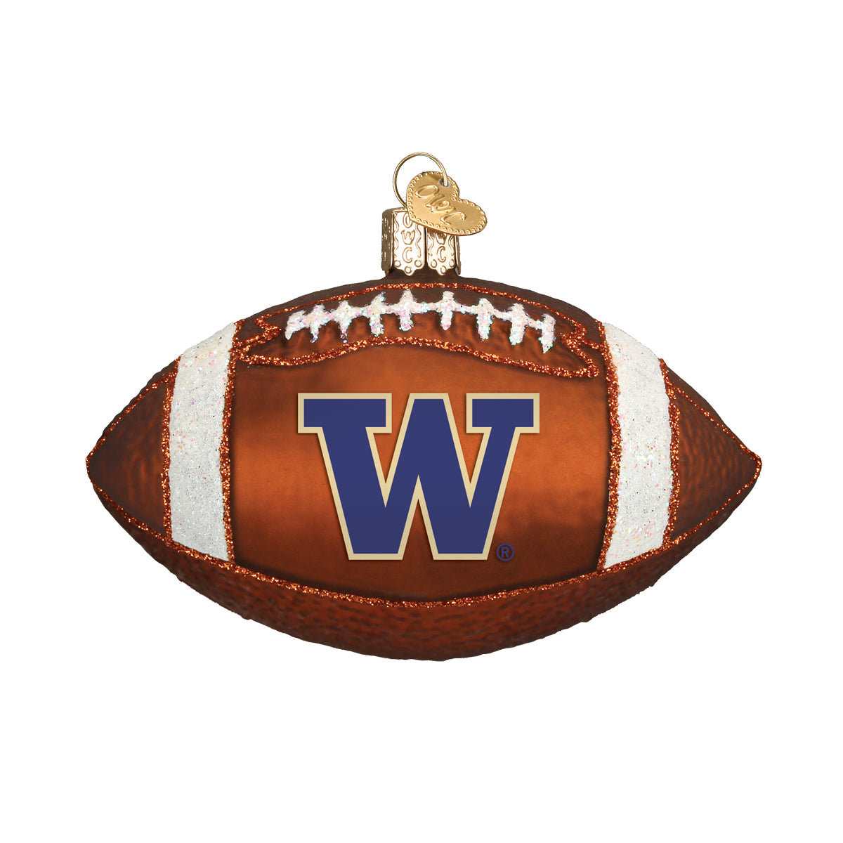 Washington Football Ornament Old World Christmas
