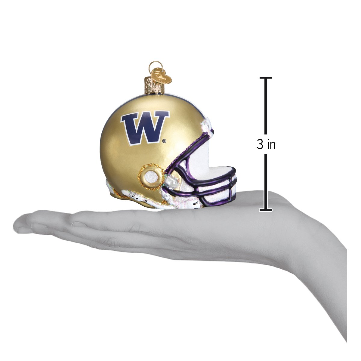 Washington Helmet Ornament Old World Christmas