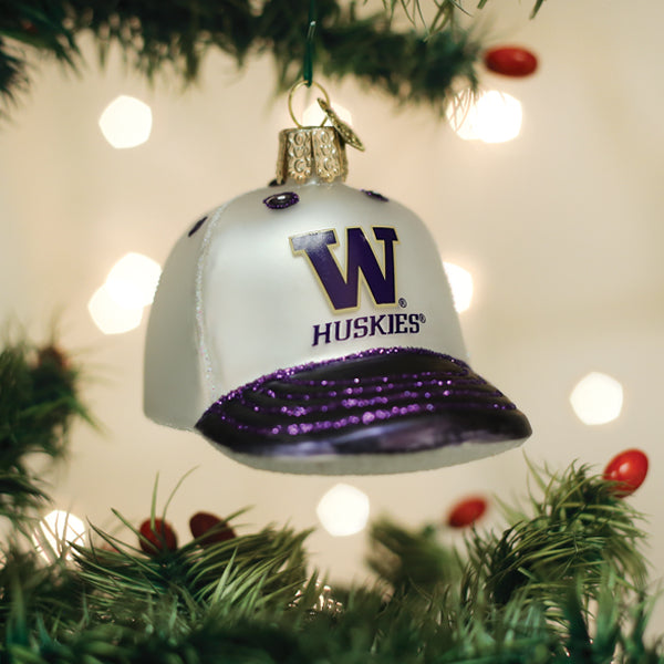 Washington Baseball Cap Ornament Old World Christmas