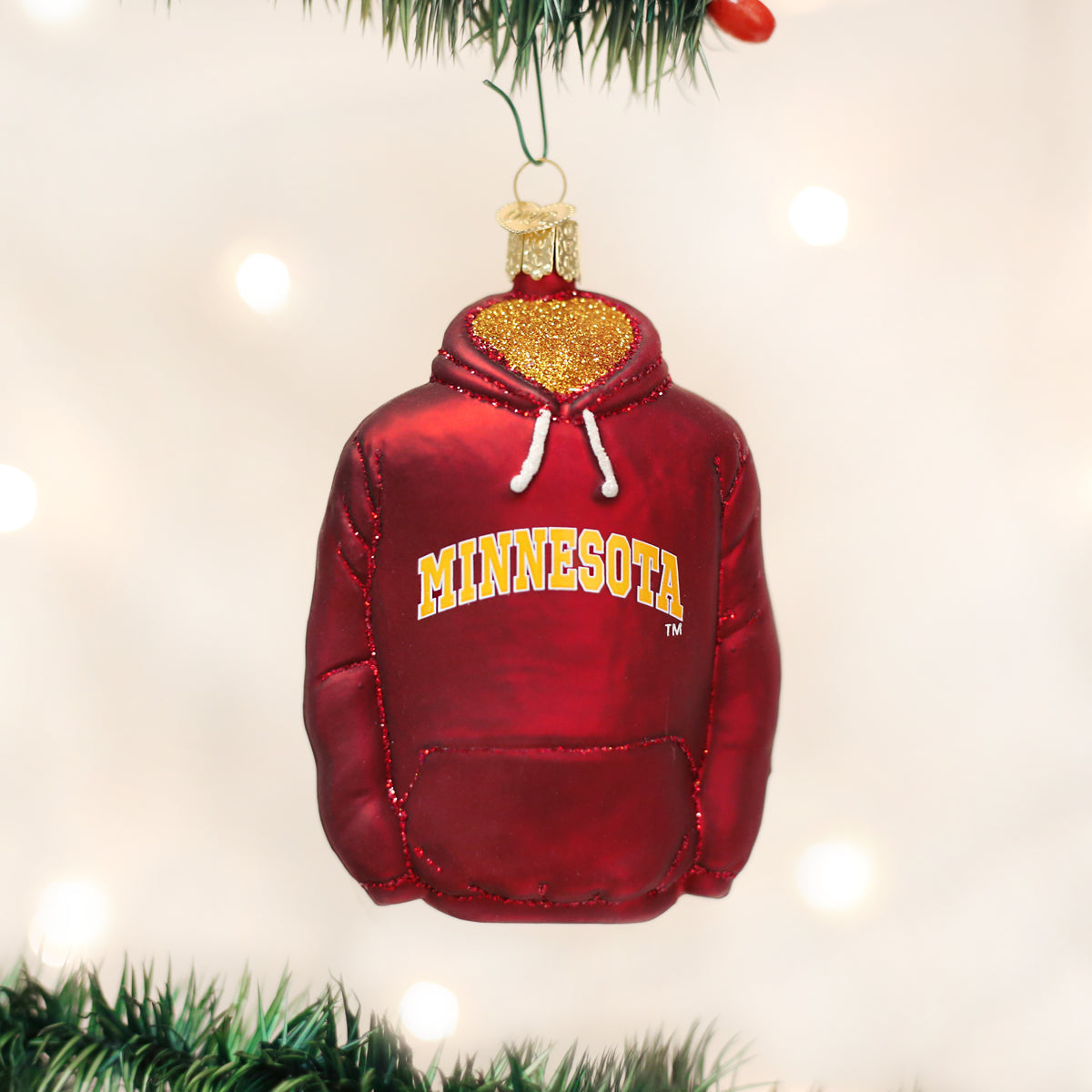 Minnesota Hoodie Ornament Old World Christmas