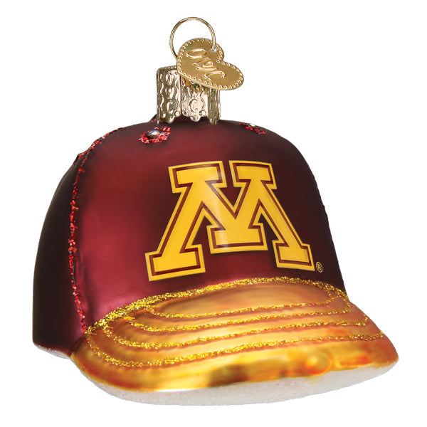 Minnesota Baseball Cap Ornament Old World Christmas