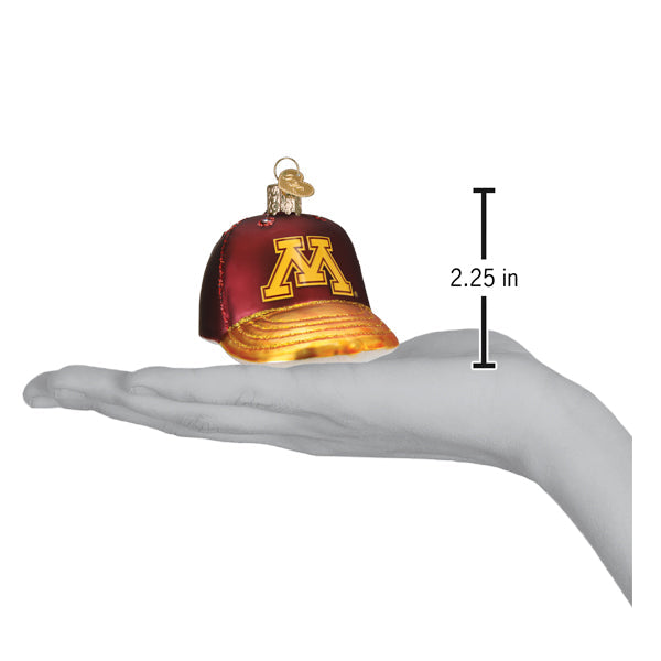 Minnesota Baseball Cap Ornament Old World Christmas
