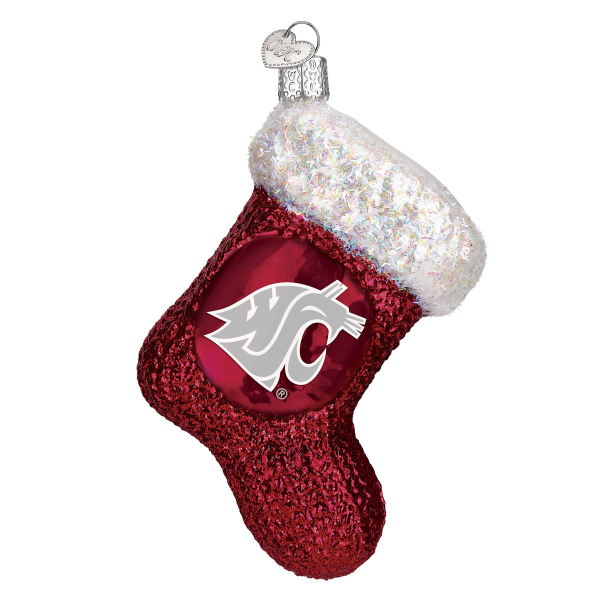 WSU Stocking Ornament Old World Christmas