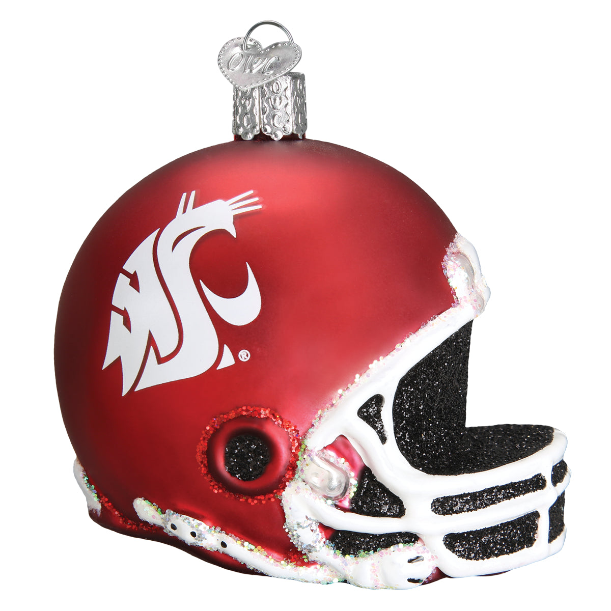 WSU Helmet Ornament Old World Christmas
