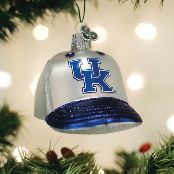 Kentucky Baseball Cap Ornament Old World Christmas