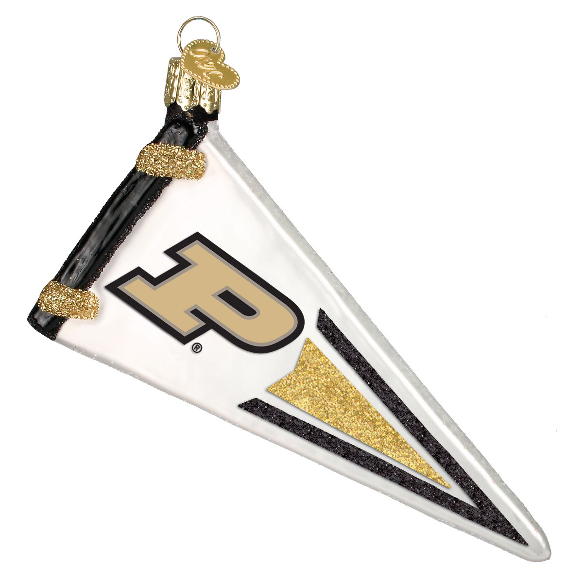 Purdue Pennant Ornament Old World Christmas
